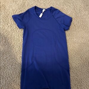 Blue/purple lululemon swiftly tech size 4